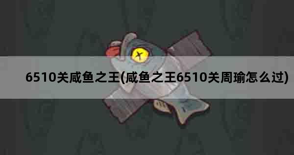 6510关咸鱼之王(咸鱼之王6510关周瑜怎么过)