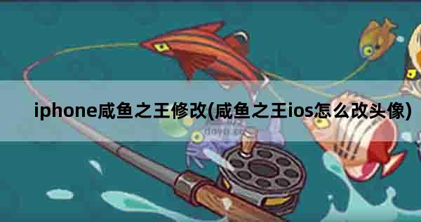 iphone咸鱼之王修改(咸鱼之王ios怎么改头像)