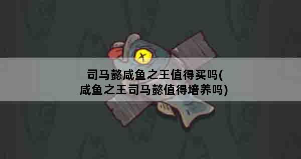 司马懿咸鱼之王值得买吗(咸鱼之王司马懿值得培养吗)