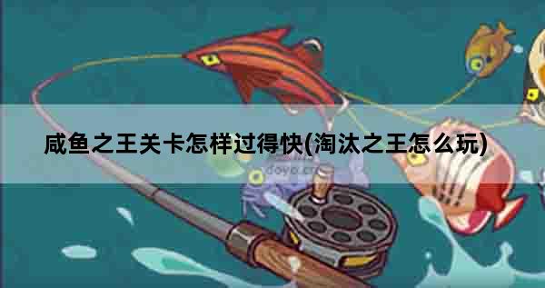 咸鱼之王关卡怎样过得快(淘汰之王怎么玩)