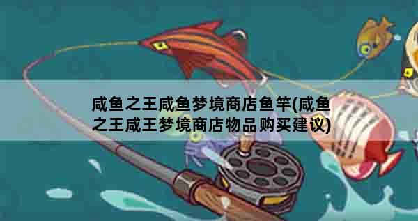 咸鱼之王咸鱼梦境商店鱼竿(咸鱼之王咸王梦境商店物品购买建议)