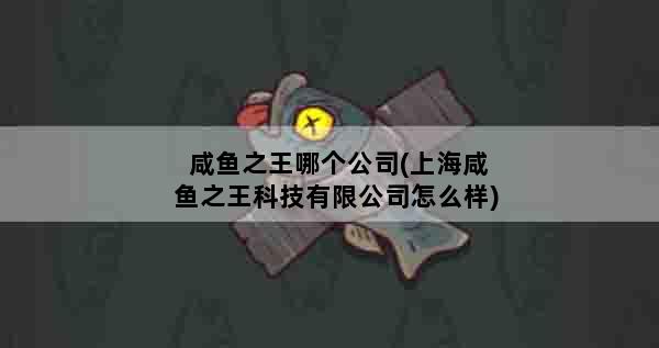 咸鱼之王哪个公司(上海咸鱼之王科技有限公司怎么样)